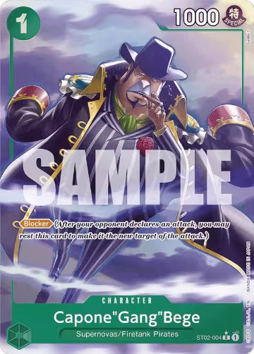 Capone"Gang"Bege (ST02-004) (Alternate Art) (ST02-004), Premium Booster -The Best- — One Piece card price