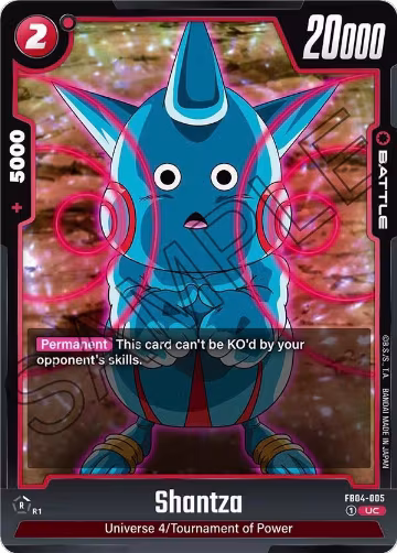 Shantza (FB04-005), Ultra Limit — DB Fusion card price