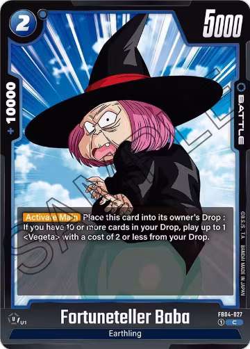 Fortuneteller Baba (FB04-027), Ultra Limit — DB Fusion card price
