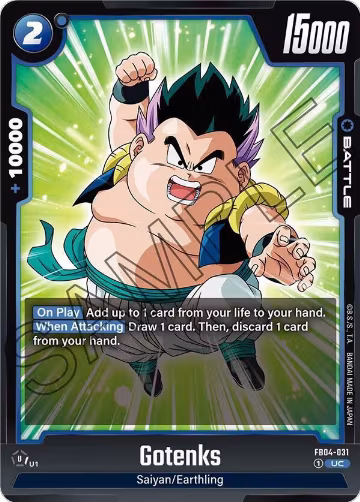 Gotenks - FB04-031 (FB04-031), Ultra Limit — DB Fusion card price