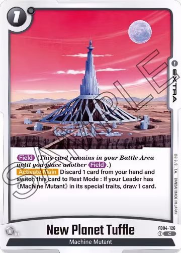 New Planet Tuffle (FB04-126), Ultra Limit — DB Fusion card price