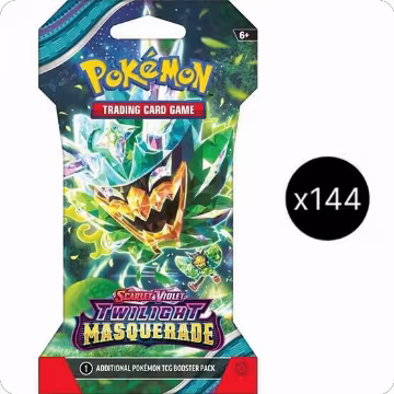 Twilight Masquerade Sleeved Booster Pack Case, Twilight Masquerade — Pokémon sealed product price
