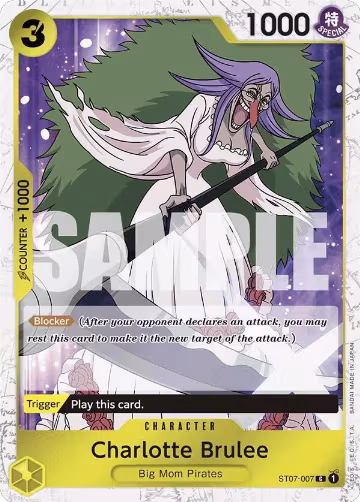 Charlotte Brulee (Jolly Roger Foil) (ST07-007), Premium Booster -The Best- — One Piece card price
