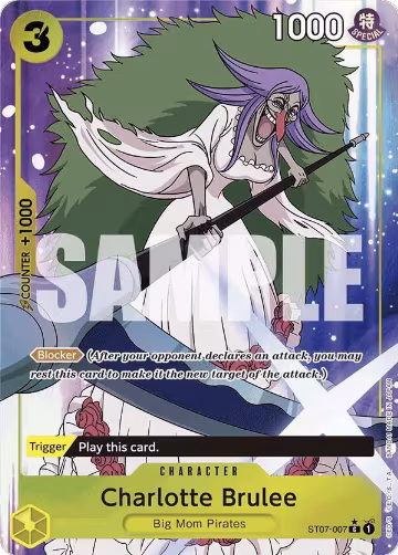 Charlotte Brulee (Full Art) (ST07-007), Premium Booster -The Best- — One Piece card price