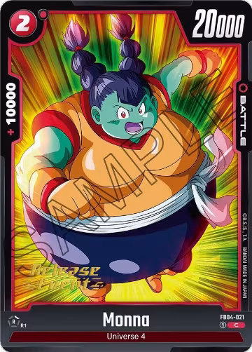 Monna (FB04-021), Ultra Limit Release Event Cards — DB Fusion card price