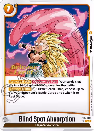 Blind Spot Absorption (FB04-099), Ultra Limit Release Event Cards — DB Fusion card price