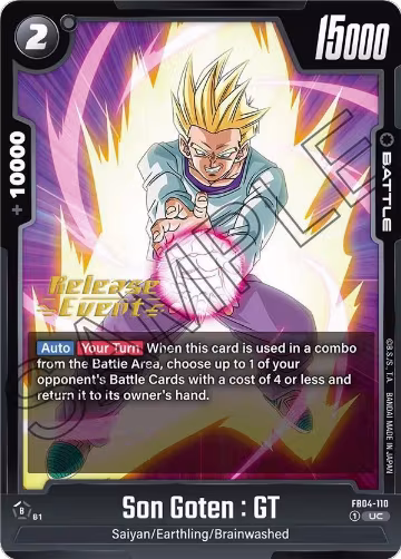 Son Goten : GT (FB04-110) — card price