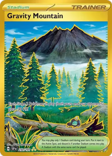 Gravity Mountain - 250/191 (250/191), Surging Sparks — Pokémon card price