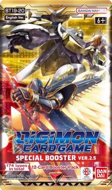 Release Special Booster 2.5 Pack, Release Special Booster 2.5 — Digimon sealed product price