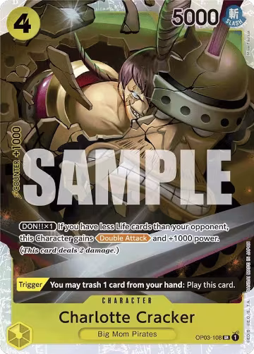 Charlotte Cracker (Reprint) (OP03-108), Premium Booster -The Best- — One Piece card price