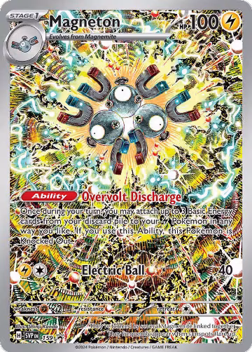 Magneton - 159 (159), Scarlet & Violet Promo Cards — Pokémon card price