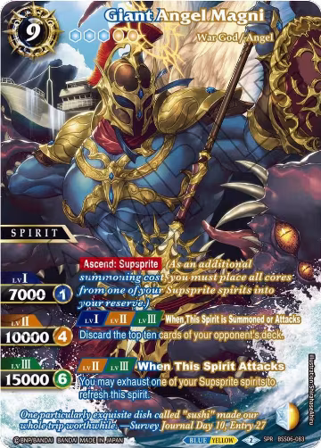Giant Angel Magni (SPR) (BSS06-083), Generational Link — Battle Spirits card price