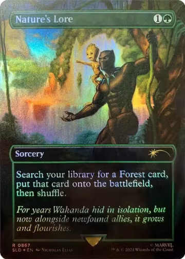 Nature's Lore (867) (Rainbow Foil) (867), Secret Lair Drop Series — Magic card price
