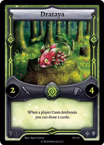Drataya (TP1-01), Organized Play Series 1 — Elestrals card price