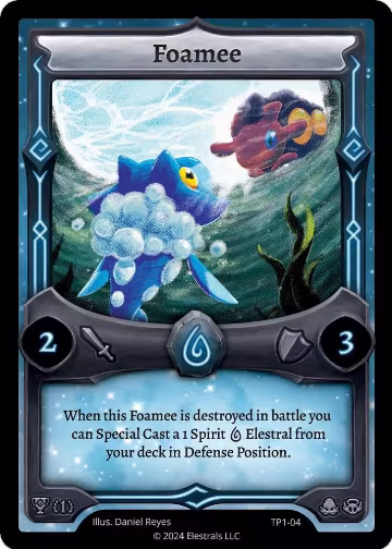 Foamee (TP1-04), Organized Play Series 1 — Elestrals card price