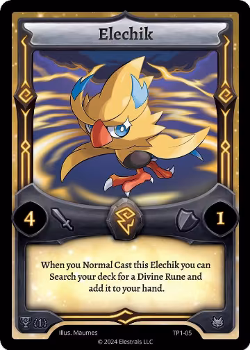 Elechik (TP1-05), Organized Play Series 1 — Elestrals card price