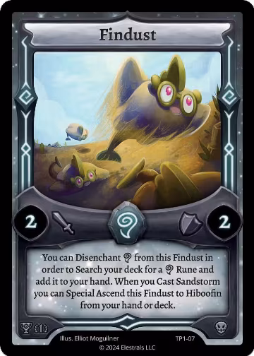 Findust (TP1-07), Organized Play Series 1 — Elestrals card price