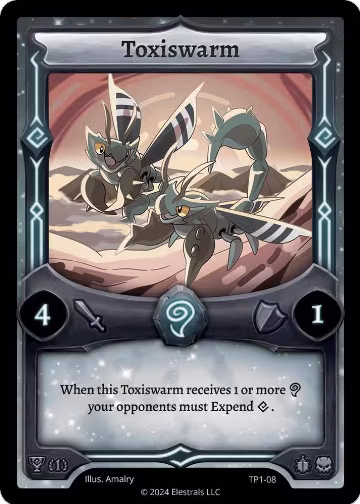 Toxiswarm (TP1-08), Organized Play Series 1 — Elestrals card price