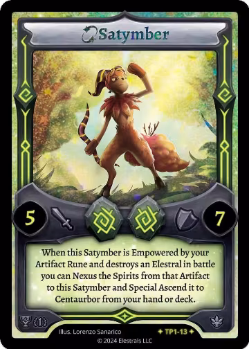 Satymber (TP1-13), Organized Play Series 1 — Elestrals card price