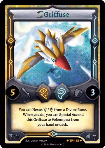 Griffuse (TP1-18), Organized Play Series 1 — Elestrals card price
