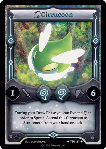 Cirrucoon (TP1-21), Organized Play Series 1 — Elestrals card price