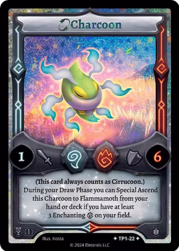 Charcoon (TP1-22), Organized Play Series 1 — Elestrals card price