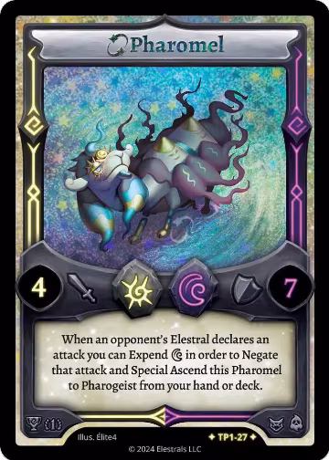 Pharomel (TP1-27), Organized Play Series 1 — Elestrals card price