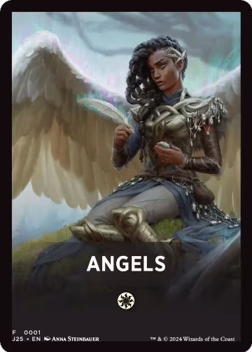 Angels Theme Card (1), Foundations Jumpstart — Magic card price