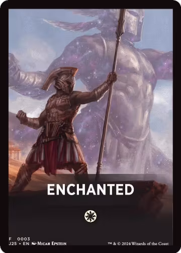 Enchanted Theme Card (3), Foundations Jumpstart — Magic card price