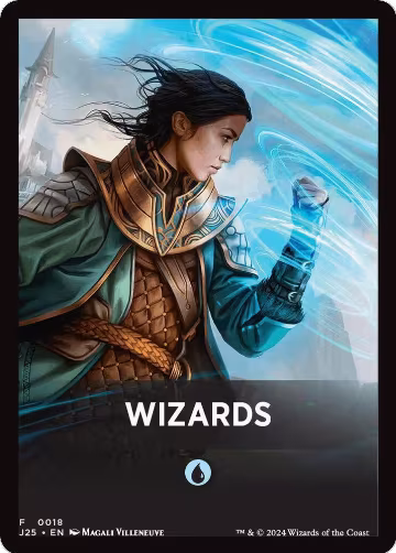 Wizards Theme Card (18), Foundations Jumpstart — Magic card price