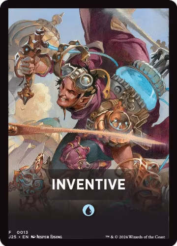 Inventive Theme Card (13), Foundations Jumpstart — Magic card price
