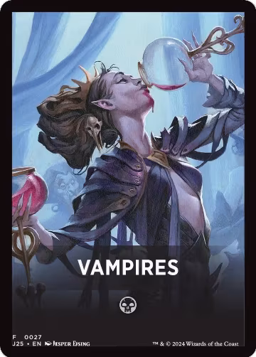 Vampires Theme Card (27), Foundations Jumpstart — Magic card price