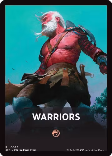 Warriors Theme Card (35), Foundations Jumpstart — Magic card price