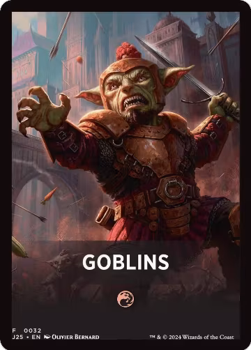 Goblins Theme Card (32), Foundations Jumpstart — Magic card price