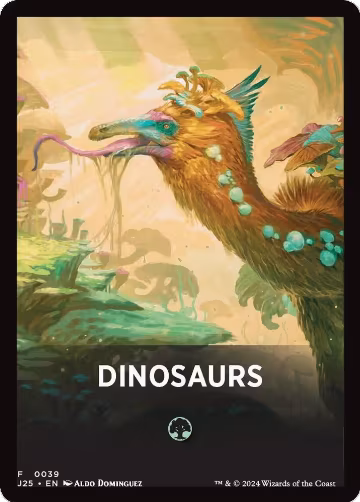 Dinosaurs Theme Card (39), Foundations Jumpstart — Magic card price