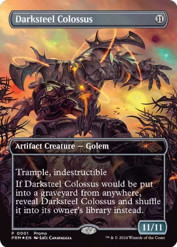 Darksteel Colossus (1), Unique and Miscellaneous Promos — Magic card price