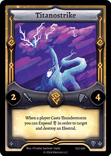 Titanostrike (SS2-006), Shattered Stars Chapter 2 [SS2] — Elestrals card price