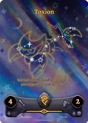 Toxion (SS2-008), Shattered Stars Chapter 2 [SS2] — Elestrals card price