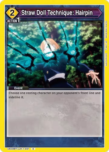Straw Doll Technique: Hairpin (UE03BT/JJK-1-031), Jujutsu Kaisen — Union Arena card price