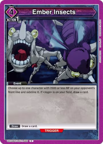 Ember Insects (UE03BT/JJK-1-095), Jujutsu Kaisen — Union Arena card price