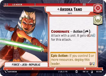 Ahsoka Tano - Snips (Hyperspace) (001/002) — card price