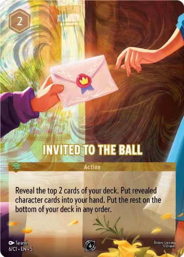 Invited to the Ball (6), Disney Lorcana Promo Cards — Lorcana card price