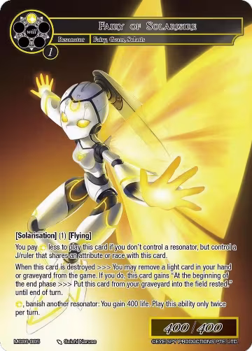Fairy of Solarisire (MC06-005) — card price