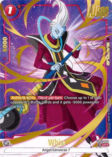 Whis (Championship Pack 03) (FB01-004), Tournament and Championship Promos — DB Fusion card price