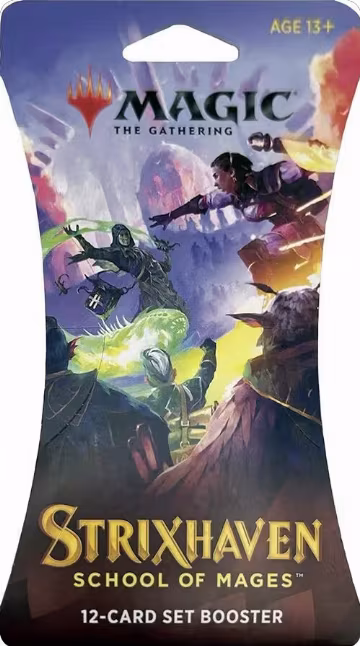 Strixhaven: School of Mages - Sleeved Set Booster Pack, Strixhaven: School of Mages — Magic sealed product price
