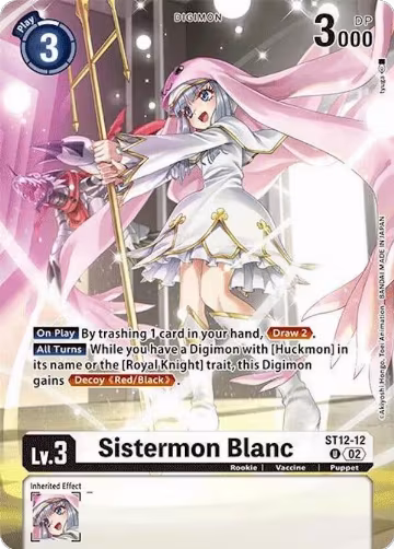 Sistermon Blanc (Alternate Art) (ST12-12 U) — card price