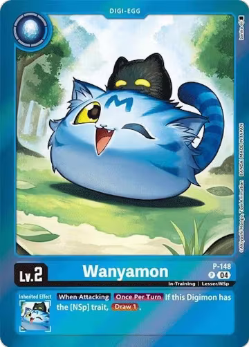 Wanyamon (Reprint) (P-148 P), Special Limited Set — Digimon card price