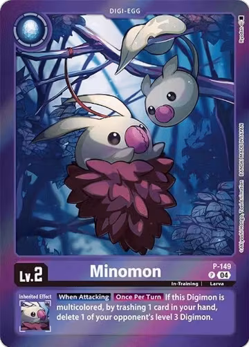 Minomon (Reprint) (P-149 P), Special Limited Set — Digimon card price