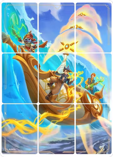 Azurite Sea Puzzle Insert (Set of 9), Azurite Sea — Lorcana card price