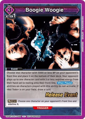 Boogie Woogie (UEPR/JJK-1-098) — card price